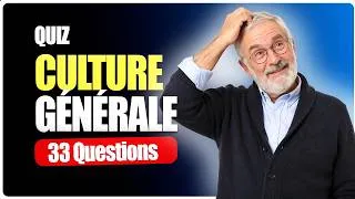 Miniature : QUIZ de CULTURE GENERALE  🧠 : 33 Questions de facile à expert