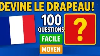 Miniature : 🚩 Quiz des 100 drapeaux du monde a reconnaitre! 🌍Devine le bon pays