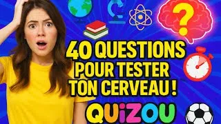 Miniature : 🚨 40 questions de culture G que 90 % des gens ratent (et toi ?)