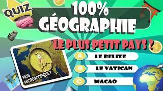 Miniature : 🌍 Quiz Géographie 🌎 20 Questions + BONUS ULTRA DIFFICILE 😈 Teste ton Niveau !