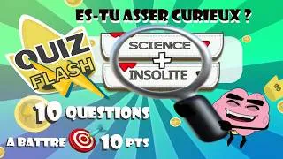 Miniature : 🧠Quiz Sciences  (Tu Fais Combien /10) ?