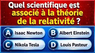 Miniature : QUIZ DE CULTURE GÉNÉRALE : 35 QUESTIONS pour TESTER ton CERVEAU ! 🧠🔥