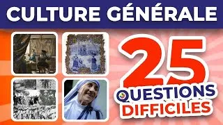 Miniature : Quiz culture générale 🧠❔ | Niveau difficile