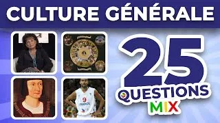 Miniature : Quiz culture générale 🧠❔ | 25 questions + explications | culture générale