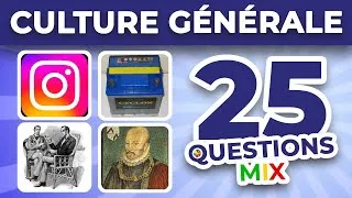 Miniature : Quiz culture générale 🧠❔ | culture questions + explications | culture générale