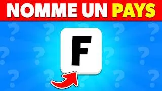 Miniature : Nomme un PAYS pour chaque LETTRE 🌍 | Quiz Alphabet A-Z