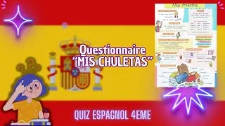 Miniature : Mis Chuletas Espagnol 4ème - Questionnaire et fiches de révision efficaces