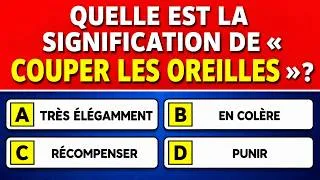 Miniature : 🧠 Seuls les Vrais Francophones Peuvent Réussir ce Quiz d’Expressions !