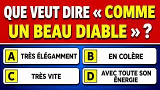 Miniature : 🧠 Seuls les Vrais Francophones Peuvent Réussir ce Quiz d’Expressions !
