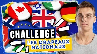Miniature : Mettez vous au défi 🧠Drapeaux🤔| Identifiez les PAYS à partir de leurs DRAPEAUX🚩🌍