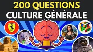 Miniature : 200 Questions de Culture Générale 🧠📚 À quel point es tu cultivé 🤔✅