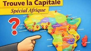 Miniature : Trouve la Capitale – Spécial Afrique | Quiz Géographie 🌍