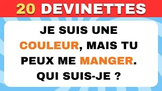 Miniature : 20 Devinettes de Plus en Plus Difficiles 🔥 | Trouve la Bonne Réponse ! (Facile à Impossible)