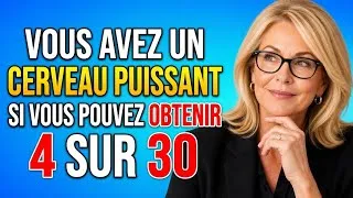 Miniature : Cerveau puissant si tu obtiens 4/30 | Test de concentration | Quiz de culture générale 🧠🔥