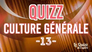 Miniature : QUIZZ | Culture générale | Vol.13 | 20 questions