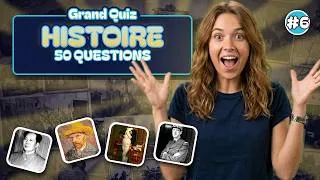 Miniature : 50 Questions de Histoire 🏛️ Sauras-tu tout trouver ?