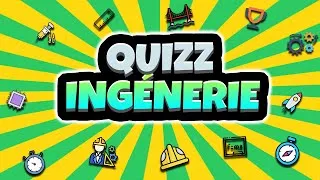 Miniature : 30 Questions d'INGÉNIERIE : Réussirez-vous ce Quiz de 10 Secondes par Question ?