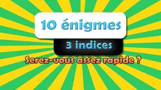 Miniature : Seuls 1% Réussissent ces 10 Énigmes Logiques | #ep10