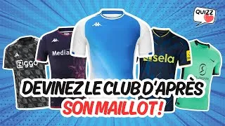 Miniature : Défi Footballistique ⚽️: Devine le Club d'après son Maillot ! 🌍 Quiz Football - 34 Questions !