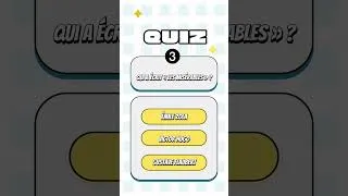 Miniature : #culturegenerale #culture #quiz #quizz #quiztime #blindtest #savoir #question #reponse