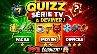 Miniature : DEVINER LA SERIE EN 3 EMOJIS | Quiz Série