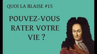 Miniature : Quoi la Blaise #15 : Contrôlons-nous notre existence ? (Leibniz)