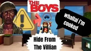 Miniature : HIDE FROM THE VILLAIN sur Roblox ! Les héros sont devenus fous !