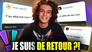 Miniature : JE RÉPOND À VOS QUESTIONS ! (faq 2022)
