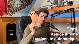 Miniature : Accès plus rapide à la luminosité auto sur iPhone