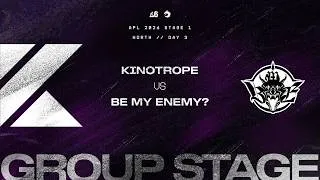 Miniature : KINOTROPE GAMING vs. CAN YOU BE MY ENEMY? - APL Stage 1 2026 | NORTH Group Stage Day 3