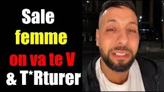 Miniature : un musulman insulte et menace une femme en direct car il est paix et amour