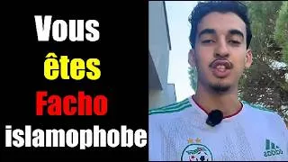Miniature : Un musulman pas content de la France insulte les français de raciste islamophobe