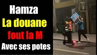 Miniature : Hamza la douane agresse des gens et se fait recadrer par un italien sympa 🤔 1 musulman menace les FR