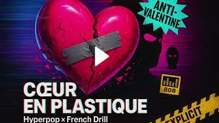 Miniature : Cœur en Plastique 💔 – Hyperpop × French Drill (Anti Valentine V2) | Rage/Glitch