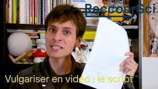 Miniature : Vulgariser en vidéo : le script
