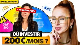 Miniature : Comment INVESTIR en BOURSE avec un PETIT BUDGET (100€/mois) I Rachel Solution