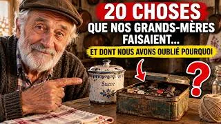 Miniature : 20 Choses Que Nos Grands Mères Faisaient… Et Dont Nous Avons Oublié Pourquoi