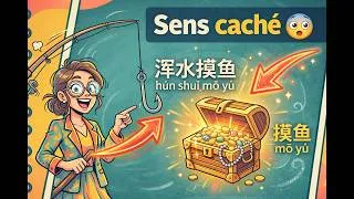 Miniature : Pêcher en eau trouble 🎣Tu connais ? 🤔 浑水摸鱼 和 摸鱼