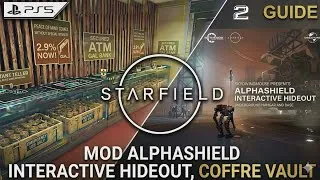Miniature : STARFIELD mod | ALPHASHIELD INTERACTIVE HIDEOUT, Coffre VAULT | Guide 2 | PS5