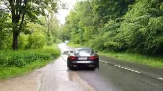 Miniature : Jaguar F-Type R Coupé 550 HP démarrage takeoff