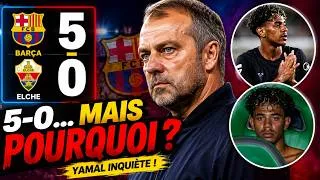 Miniature : 5-0 contre Elche… mais le Barça a un GROS problème !