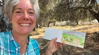 Miniature : L'aquarelle de voyage sur le Chemin