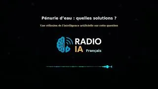 Miniature : Pénurie d’eau : quelles solutions ?