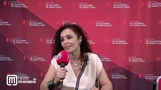 Miniature : Interview Aïda Touihri - Radio Monaco au Festival TV de Monte Carlo 2023