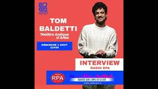 Miniature : Tom Baldetti invité sur Radio RPA (Juillet 2025)