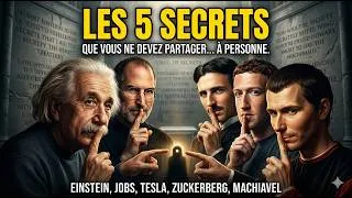 Miniature : 5 Choses à Partager à Personne#youtube#motivation #markzuckerberg #stevejobs #machiavelli