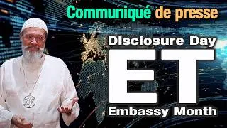 Miniature : Communiqué de PRESSE du Mouvement Raélien en PODCAST  🎙️  DISCLOSURE DAY - ET EMBASSY MONTH 👽