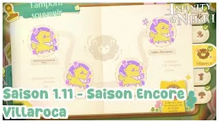 Miniature : INFINITY NIKKI🌺｜Saison 1.11 - Saison Encore｜Tampons souvenirs - Villaroca