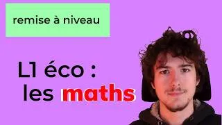 Miniature : Tu dois maitriser ces concepts pour ne pas bloquer en licence d'économie.