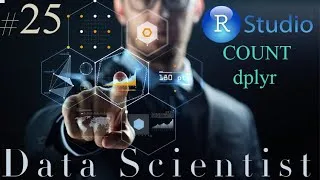 Miniature : Formation Data Scientist #25- Tutoriel R - Compter le nombre de lignes - count - dplyr